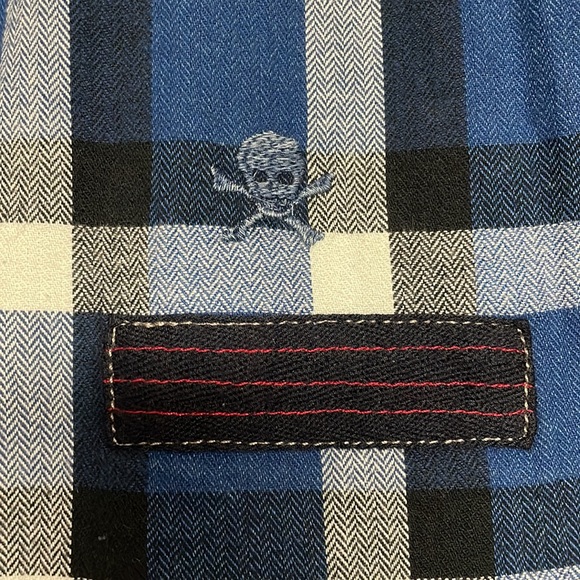 Vivian Westwood Anglomania + Lee Plaid and Denim Shirt - Picture 3 of 12